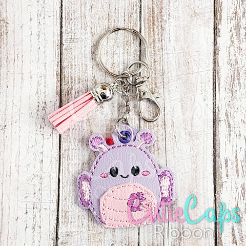 Squishy Butterfly Feltie Keychain