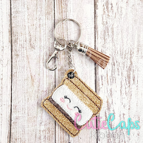 Smore Feltie Keychain