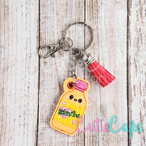 Valentina Hot Sauce Feltie Keychain