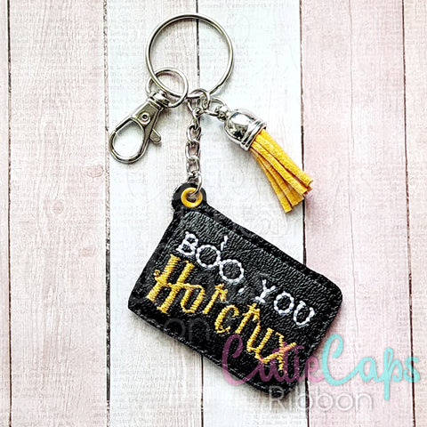 Mean Wizard Feltie Keychain