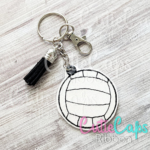 Volleyball Feltie Keychain