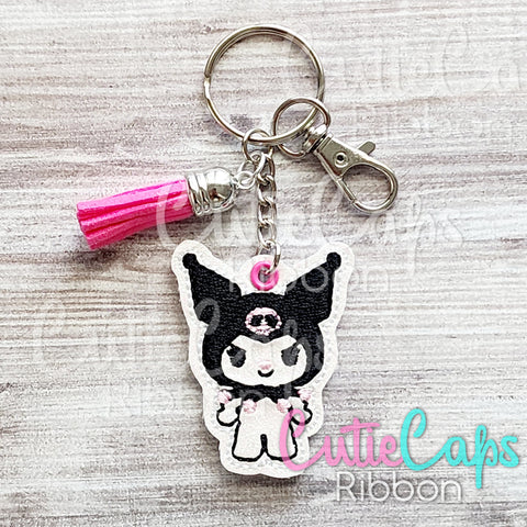 Rabbit Bunny Feltie Keychain