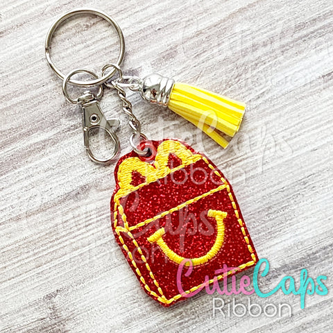 Happy Box Feltie Keychain