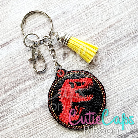 Dinosaur Feltie Keychain