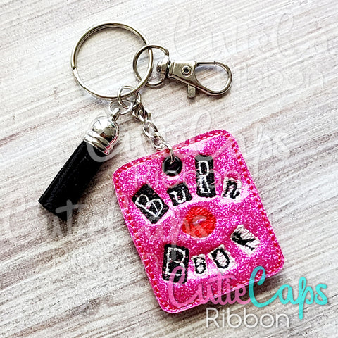 Teen Gossip Book Feltie Keychain