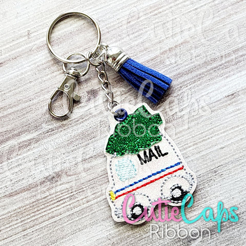 Mail Carrier Feltie Keychain