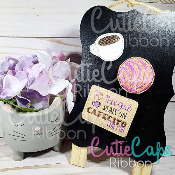 Cafecito con Pan Magnet Gift Set or for Lockers and Chalk / Whiteboards Great for Gifting