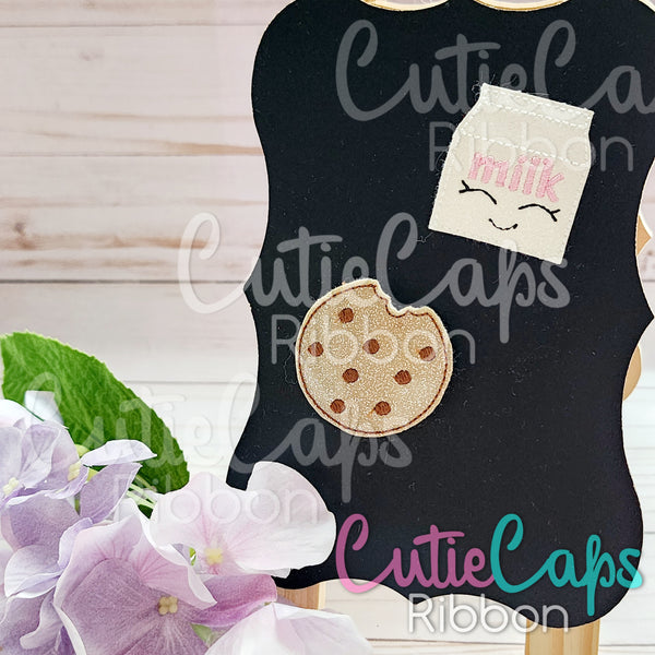 Cookie and Milk Cute Fridge / Locker Magnet Set