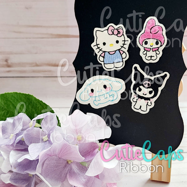 Cute Cat and Friends Fridge / Locker Magnet Set