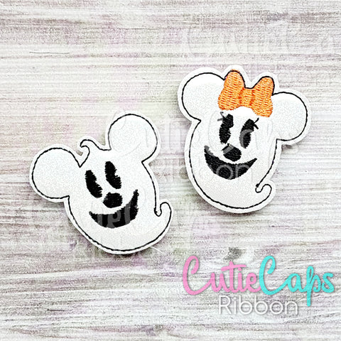 Halloween Ghosts Cute Fridge / Locker Magnet Set