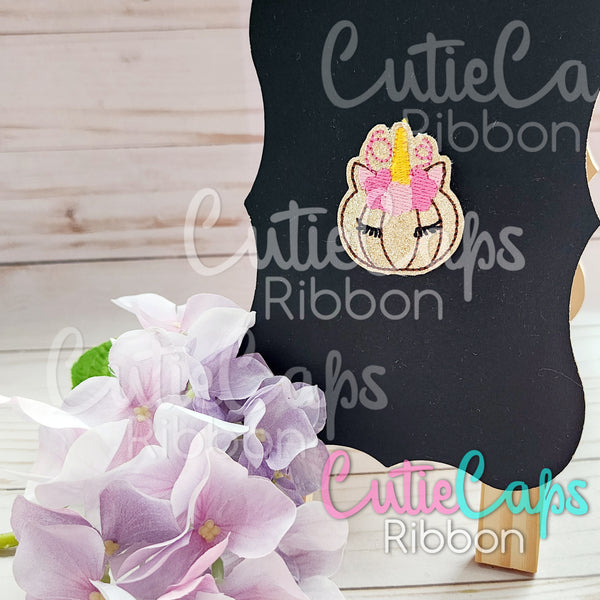 Floral Pumpkin Unicorn Cute Fridge / Locker Magnet