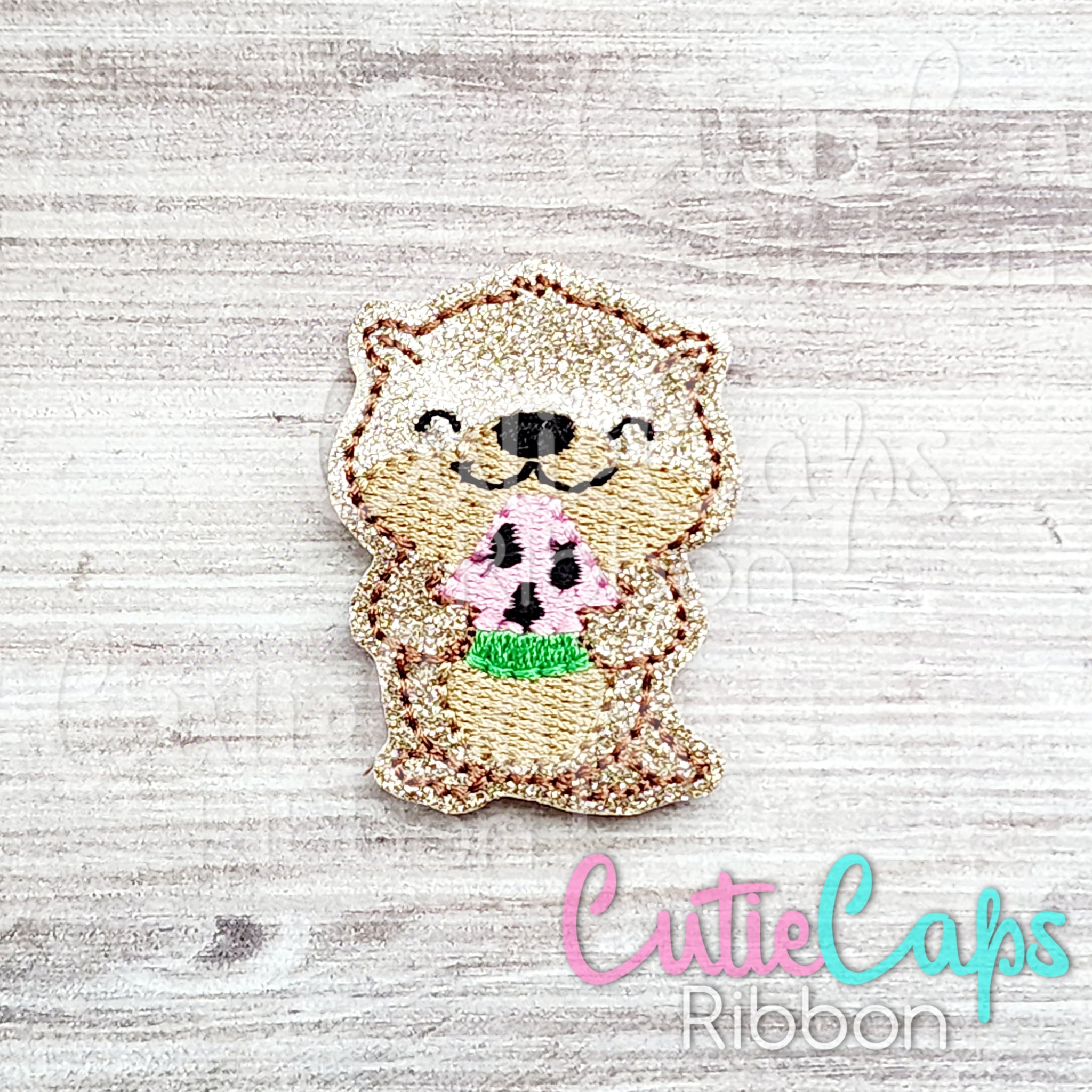 Sea Otter Watermelon Cute Fridge / Locker Magnet