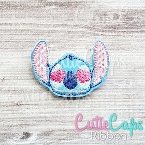 Blue Alien Cute Fridge / Locker Magnet