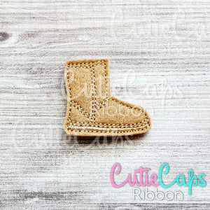 Brown Boot Cute Fridge / Locker Magnet