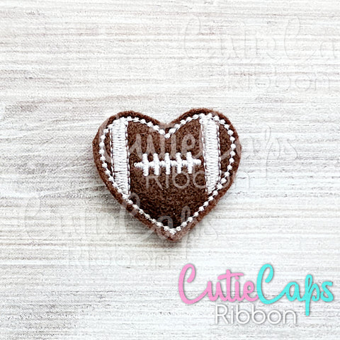 Football Heart Cute Fridge / Locker Magnet