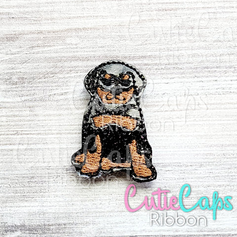 Rottweiler Pup Cute Fridge / Locker Magnet