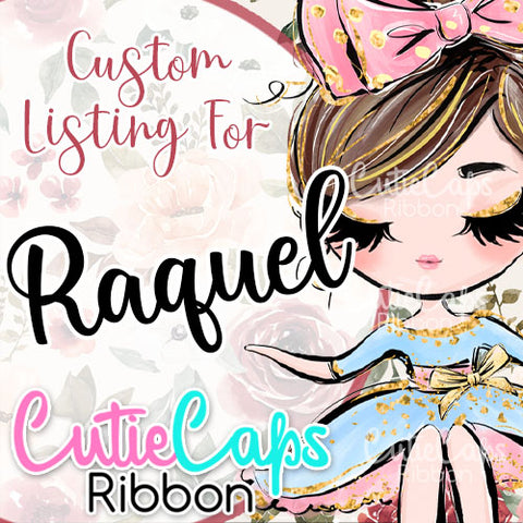 Custom Listing for Raquel G.