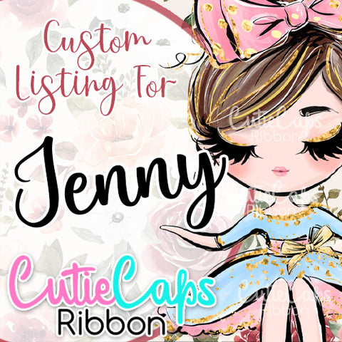 Custom Listing for Jenny