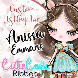 Custom Listing for Anissa