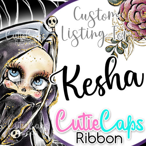 Custom Listing for Kesha