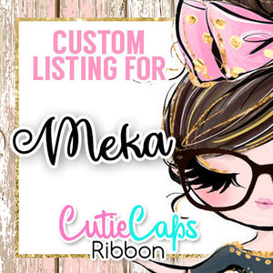 Custom Listing for Meka #3